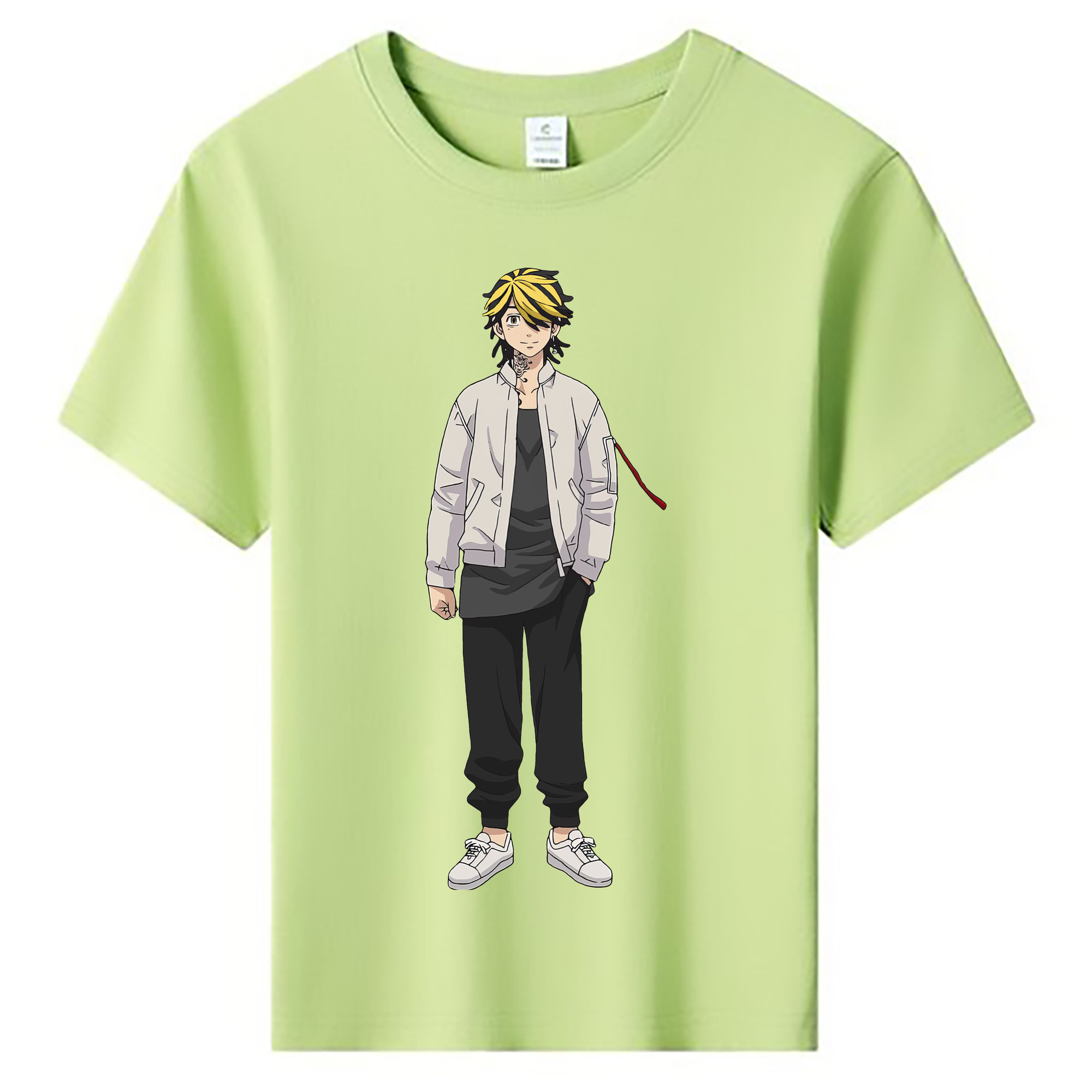 （画像用） 東京リベンジャーズ Tokyo Revengers 綿100％キッズTシャツ（フロントプリント）
